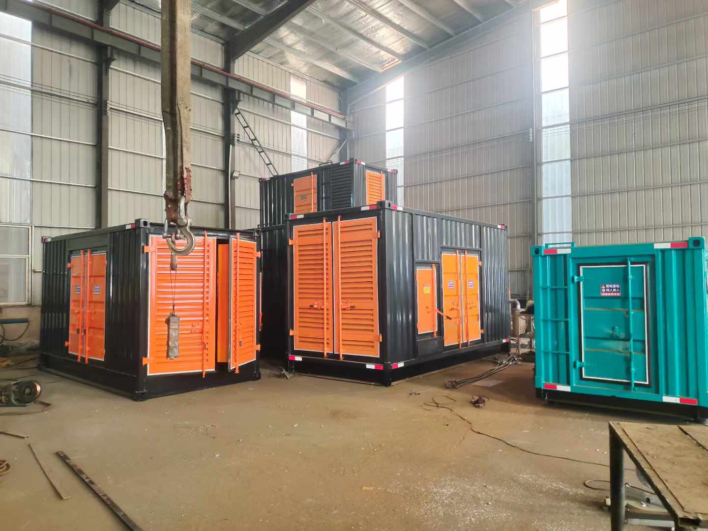 隆化500kw柴油发电机组可以带动多少功率设备？