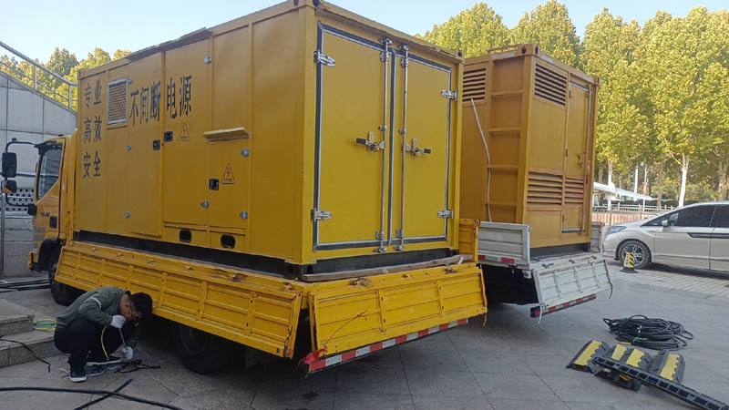 隆化柴油发电机组和UPS电源配合使用时的注意事项